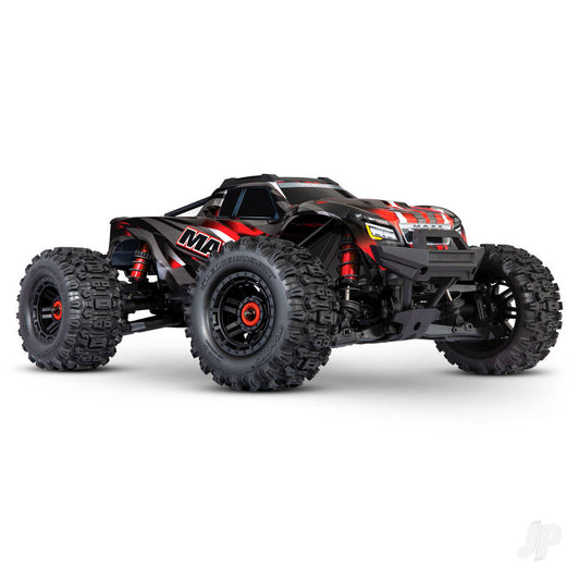 Traxxas RED Maxx 1:10 4X4 Brushless Electric RTR Monster Truck TRX89086-4-RED (SHADOW STOCK)