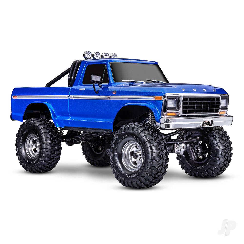 TRAXXAS TRX-4 Ford 1979 F-150 Ranger XLT High Trail Edition 1:10 4WD Electric Trail Crawler, BLUE  TRX92046-4-BLUE   (SHADOW STOCK)