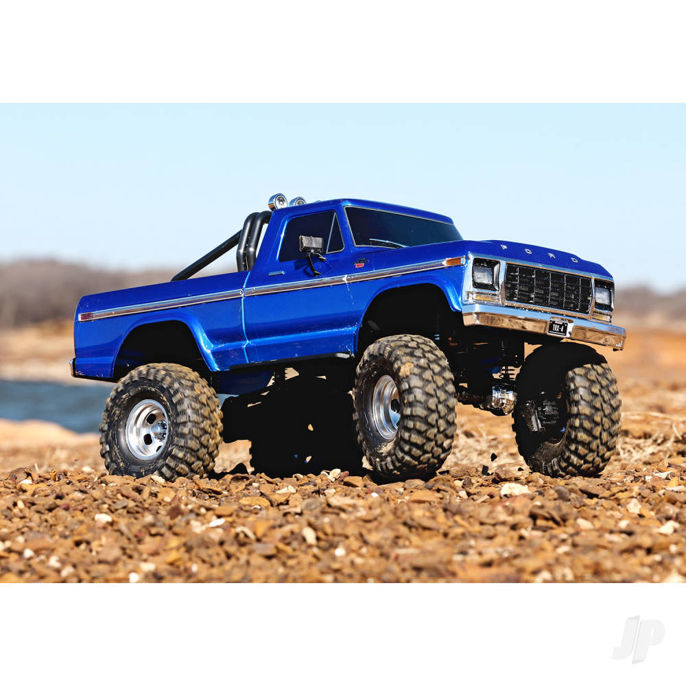 TRAXXAS TRX-4 Ford 1979 F-150 Ranger XLT High Trail Edition 1:10 4WD Electric Trail Crawler, BLUE  TRX92046-4-BLUE   (SHADOW STOCK)