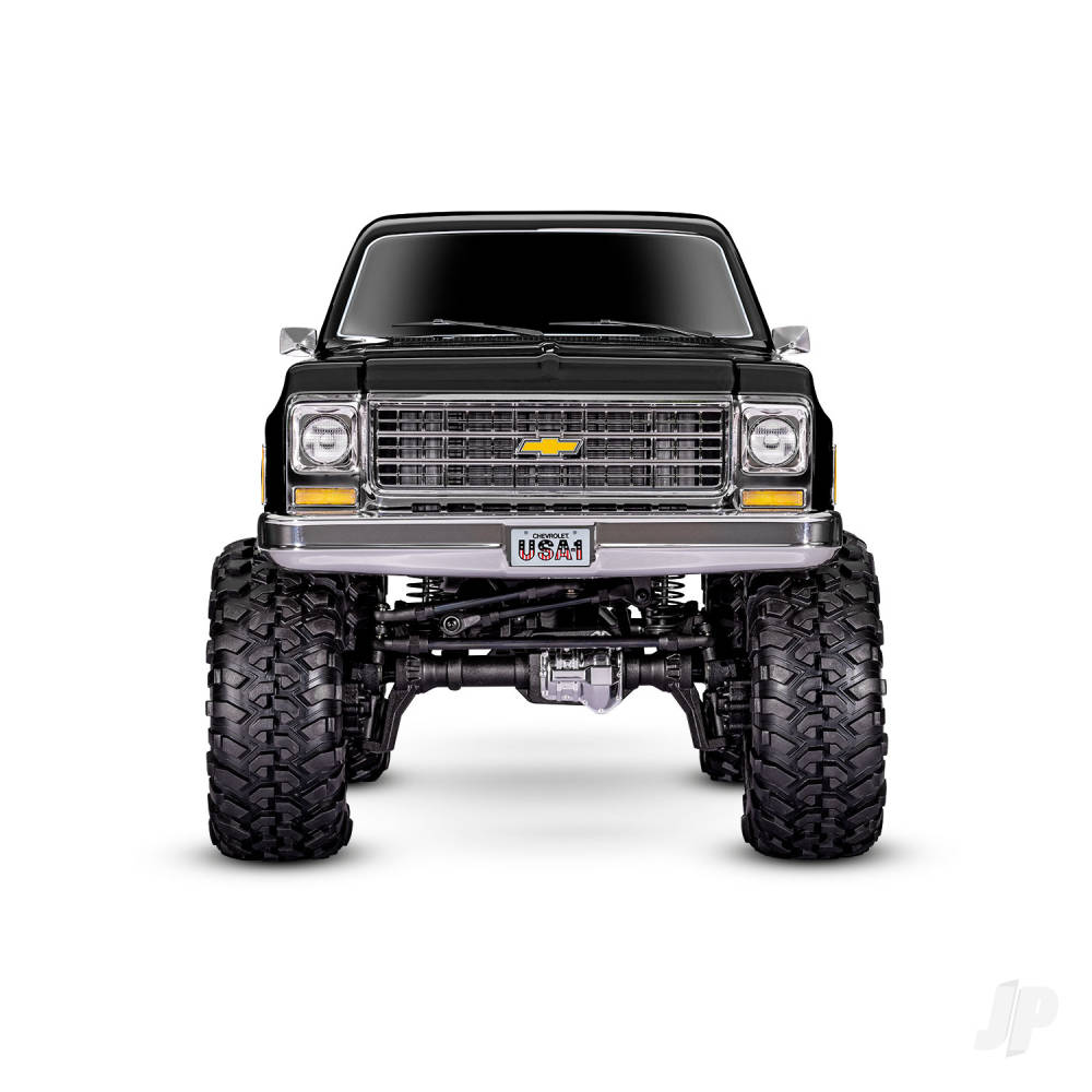 TRAXXAS TRX-4 1979 Chevrolet K10 Truck 1:10 4WD Trail Crawler elettrico, Nero TRX92056-4-BLK (SHADOW STOCK)