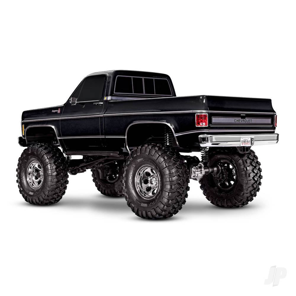 TRAXXAS TRX-4 1979 Chevrolet K10 Truck 1:10 4WD Trail Crawler elettrico, Nero TRX92056-4-BLK (SHADOW STOCK)