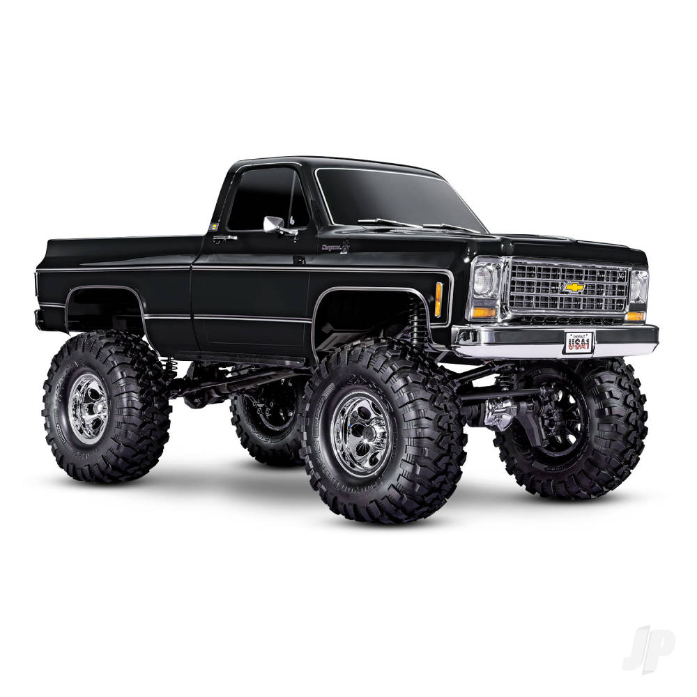 TRAXXAS TRX-4 1979 Chevrolet K10 Truck 1:10 4WD Trail Crawler elettrico, Nero TRX92056-4-BLK (SHADOW STOCK)