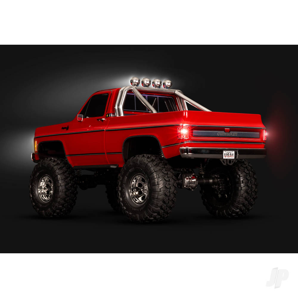 TRAXXAS TRX-4 1979 Chevrolet K10 Truck 1:10 4WD Trail Crawler elettrico, Nero TRX92056-4-BLK (SHADOW STOCK)