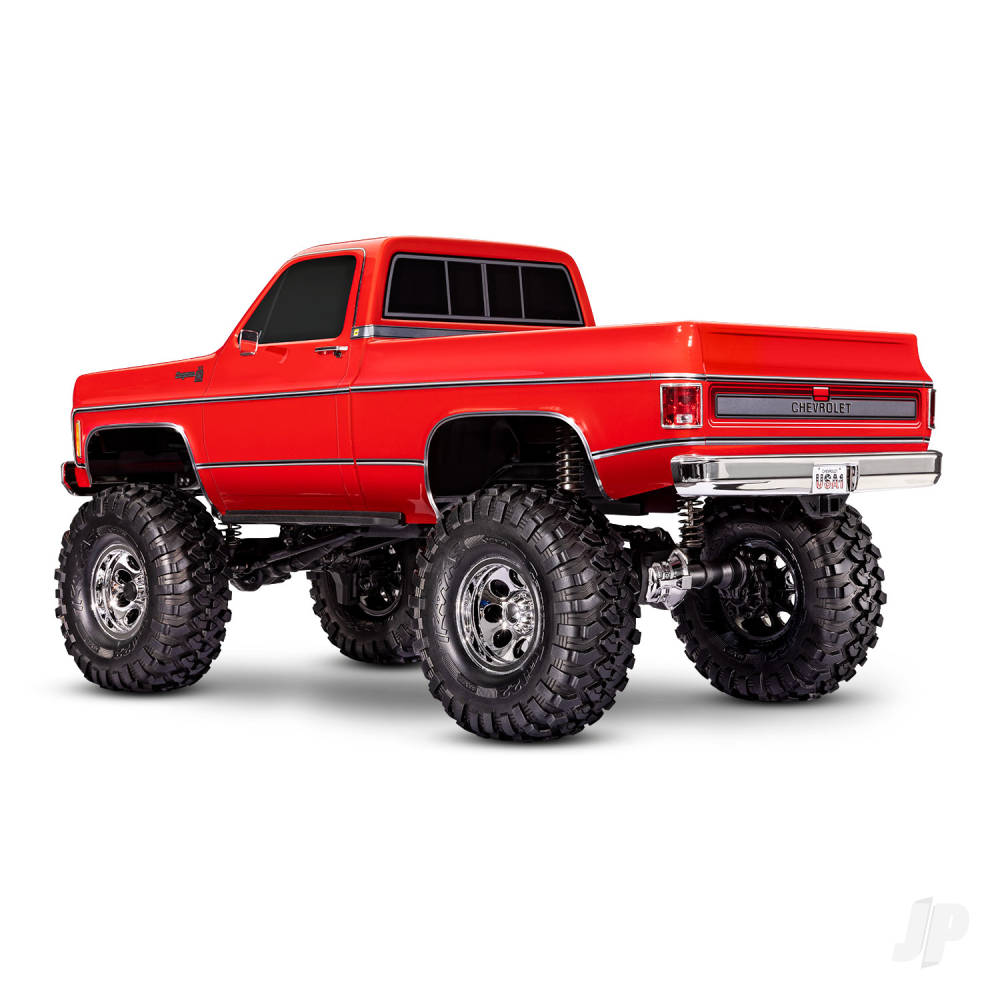 TRAXXAS TRX-4 1979 Chevrolet K10 Truck 1:10 4WD Electric Trail Crawler, RED  TRX92056-4-RED  (SHADOW STOCK)