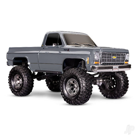 TRAXXAS TRX-4 1979 Chevrolet K10 Truck 1:10 4WD elektrische trailcrawler, metallic blauw TRX92056-4-SLVR (SHADOW STOCK)