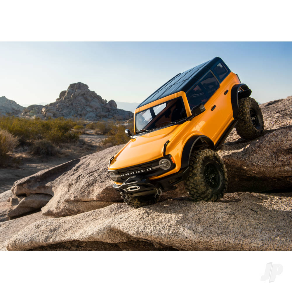 Traxxas TRX-4 2021 Ford Bronco 1/10 Crawler - Cyber ​​Orange TRX92076-4-ORNG (leveranciersvoorraad)