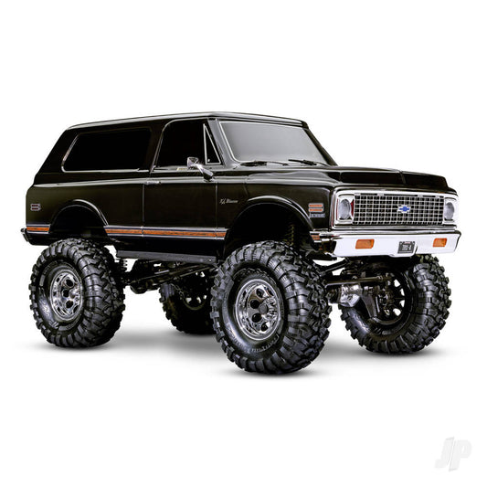 TRAXXAS TRX-4 1972 Chevrolet K5 Blazer High Trail Edition 1:10 4WD elektrische Trail Crawler, ZWART TRX92086-4-BLK (SHADOW STOCK)