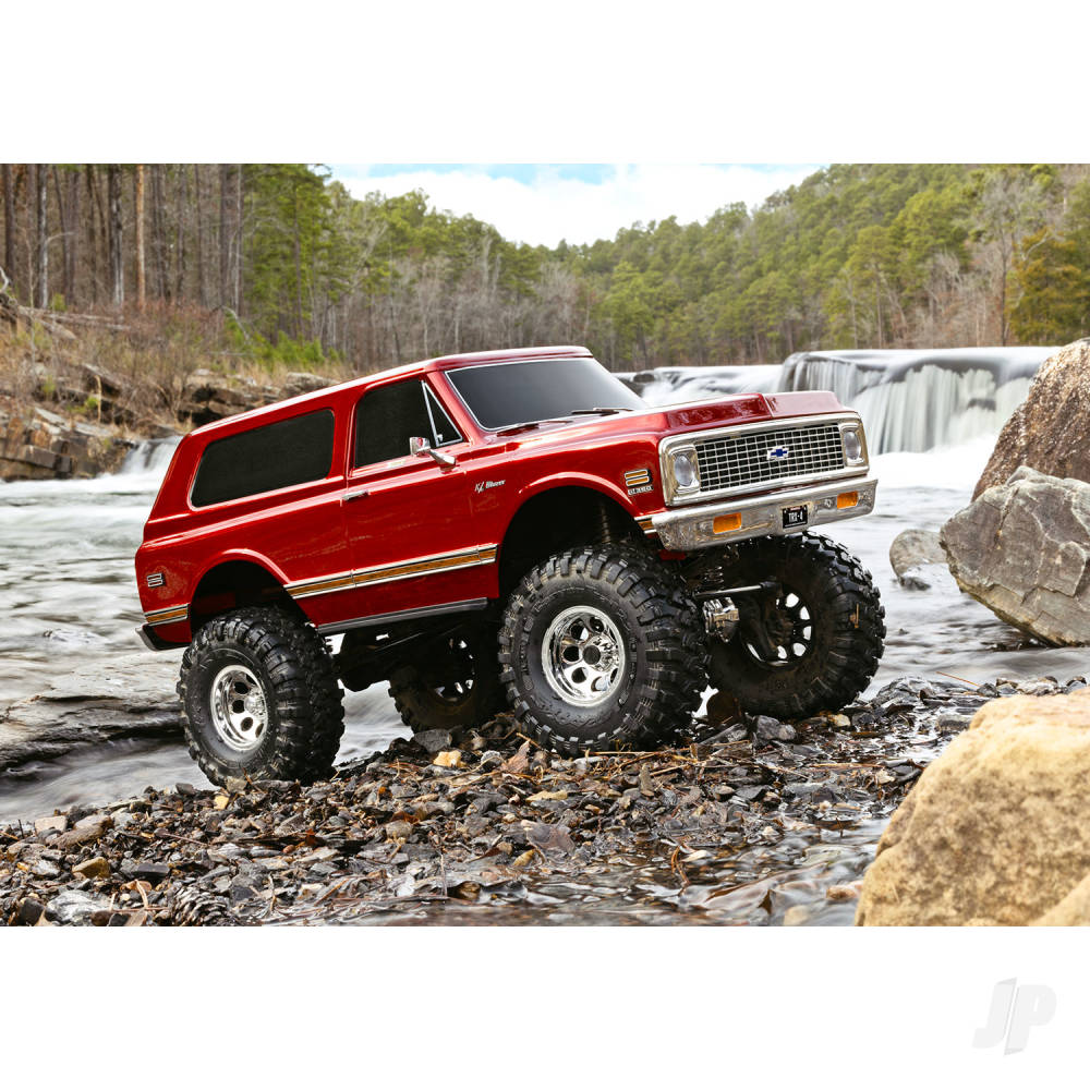 TRAXXAS TRX-4 1972 Chevrolet K5 Blazer High Trail Edition 1:10 4WD Electric Trail Crawler, Red  TRX92086-4-RED (SHADOW STOCK)