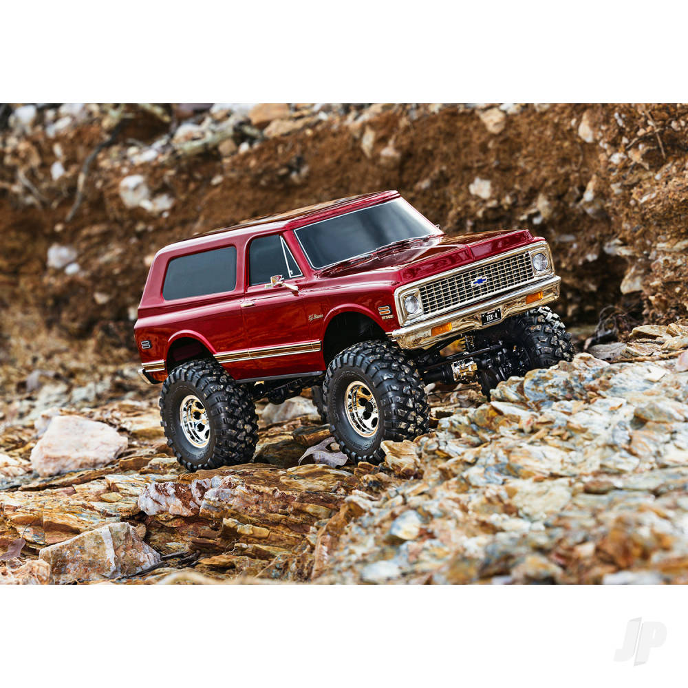 TRAXXAS TRX-4 1972 Chevrolet K5 Blazer High Trail Edition 1:10 4WD elektrische Trail Crawler, rood TRX92086-4-RED (SHADOW STOCK)