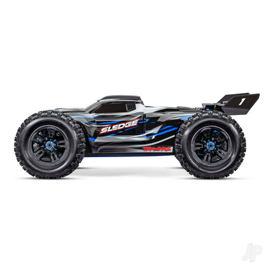 TRAXXAS SLEDGE 1:8 4WD Monster Truck elettrico senza spazzole BLU TRX95076-4-BLUE (stock ombra) 