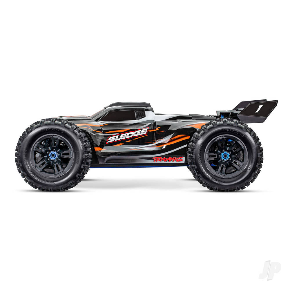 TRAXXAS SLEDGE 1:8 4WD Monster Truck elettrico senza spazzole ARANCIO TRX95076-4-ORNG (stock ombra) 