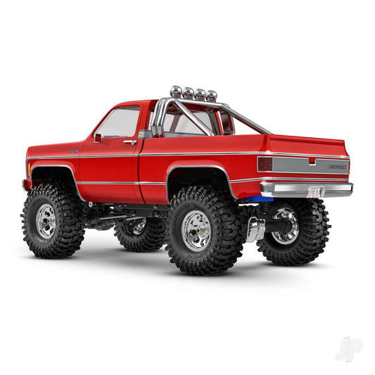 TRAXXAS TRX-4m Chevrolet 1979 K10 1:18 4WD Electric Trail Crawler, rood TRX97064-1-RED (leveranciersvoorraad - op bestelling verkrijgbaar)