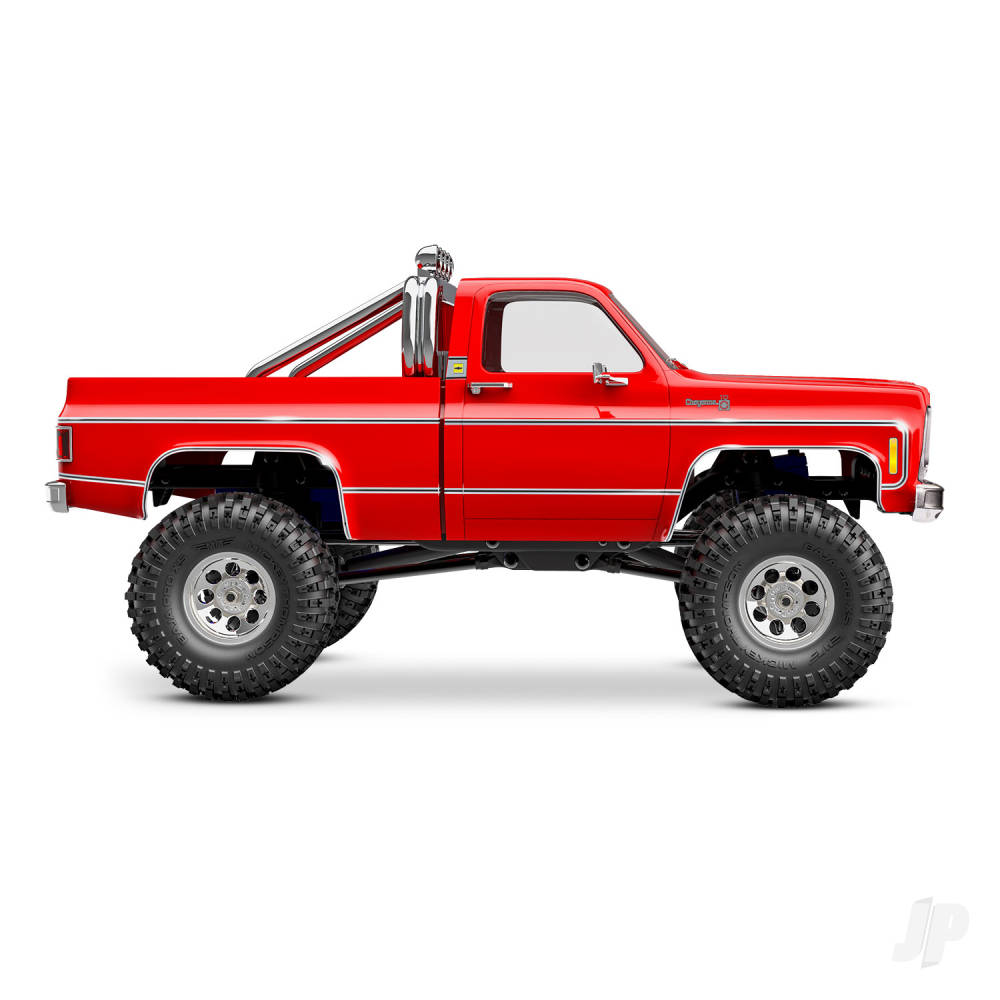 TRAXXAS TRX-4m Chevrolet 1979 K10 1:18 4WD Electric Trail Crawler, rood TRX97064-1-RED (leveranciersvoorraad - op bestelling verkrijgbaar)