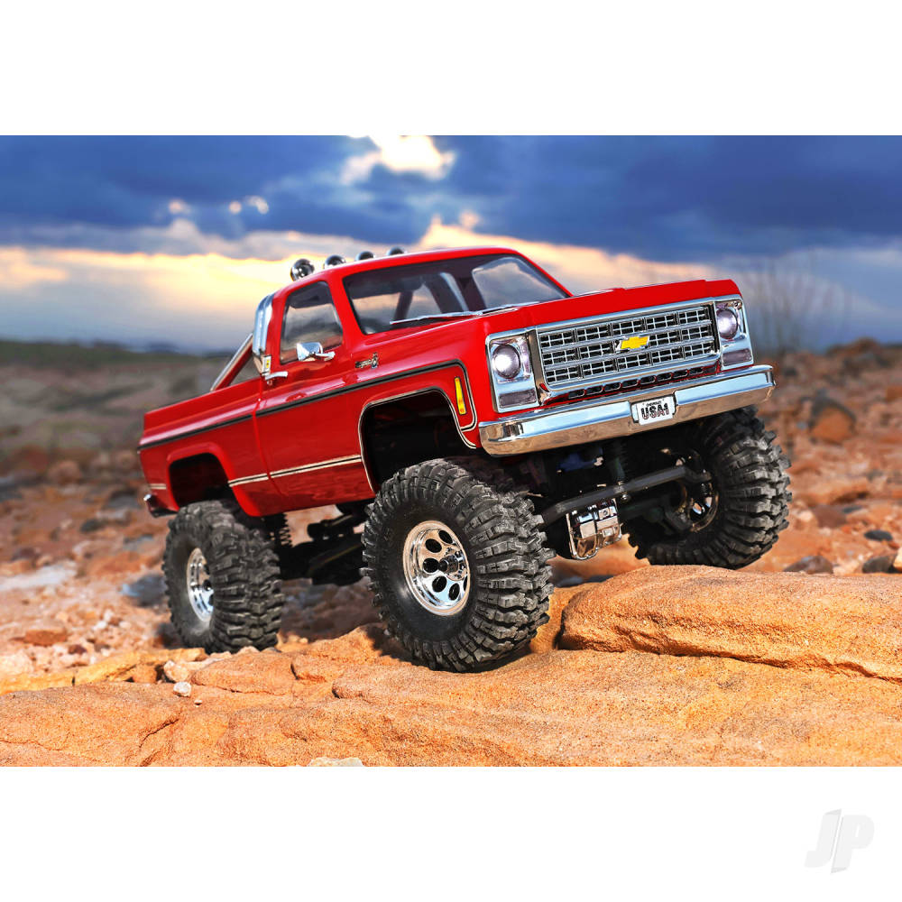 TRAXXAS TRX-4m Chevrolet 1979 K10 1:18 4WD Electric Trail Crawler, Red  TRX97064-1-RED (supplier stock - available to order)