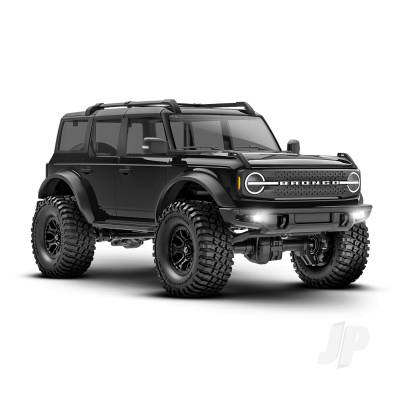 TRX-4M 2021 Ford Bronco 1:18 4X4 Electric Trail Crawler, Black (+ TQ 2-ch, ECM-2.5, Titan 87T, 750mAh 2-Cell LiPo, USB Charger) TRX97074-1-BLK