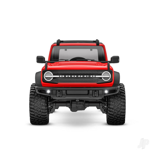 Traxxas TRX-4M 2021 Ford Bronco 1:18 4X4 Electric Trail Crawler, ROOD TRX97074-1-RED (schaduwvoorraad)