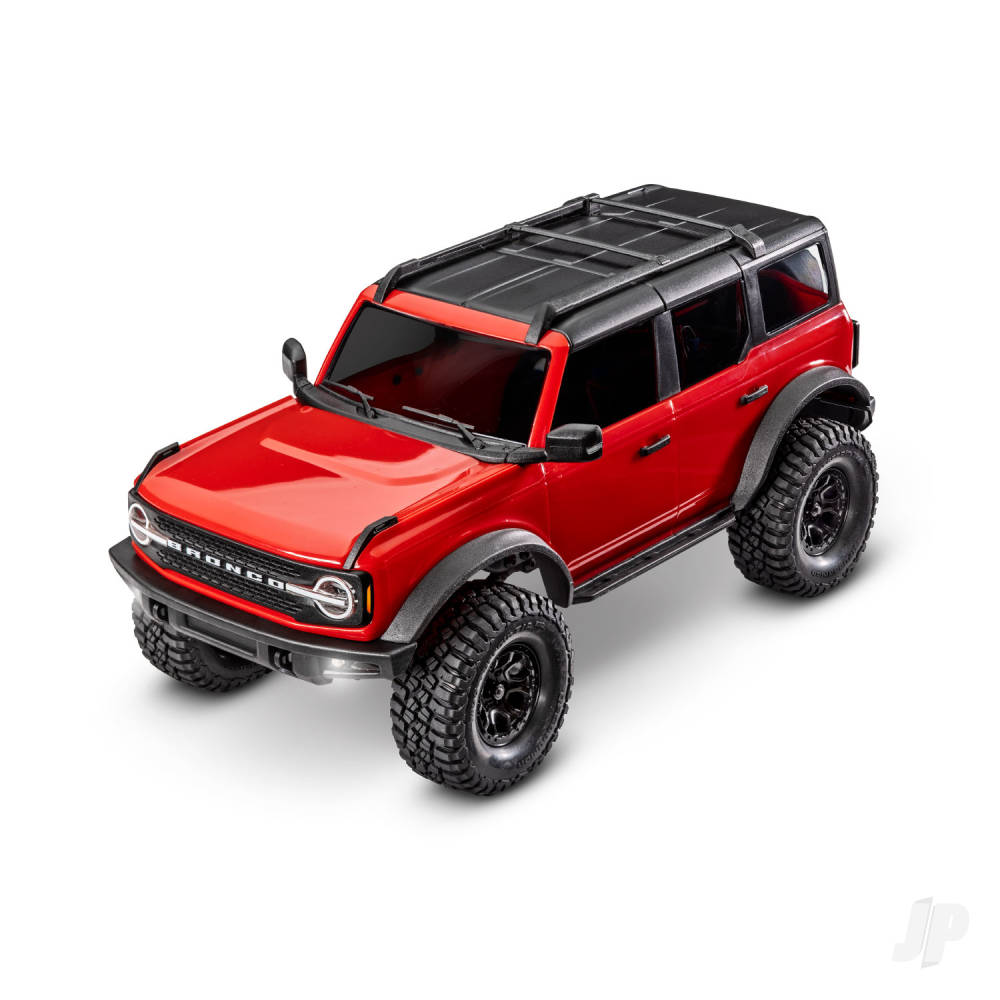 Traxxas TRX-4M 2021 Ford Bronco 1:18 4X4 Electric Trail Crawler, RED TRX97074-1-RED (shadow stock)