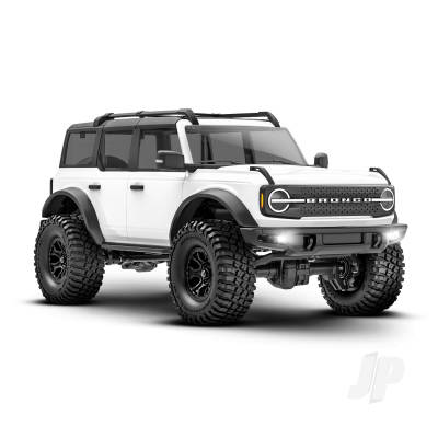 Traxxas TRX-4M 2021 Ford Bronco 1:18 4X4 Electric Trail Crawler, White  TRX97074-1-WHT (shadow stock)