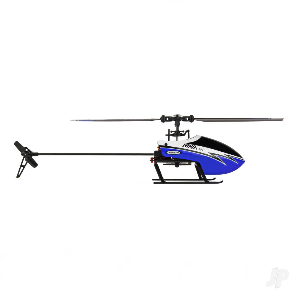Ninja 250 Helicopter with Co-Pilot Assist, 6-Axis Stabilisation and Altitude Hold (Blue) TWST1001B (shadow stock)