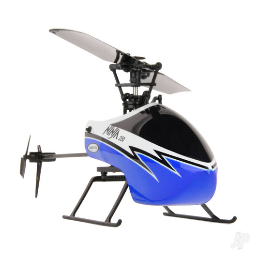 Ninja 250 helikopter met co-pilootassistentie, 6-assige stabilisatie en hoogtevaststelling (blauw) TWST1001B 