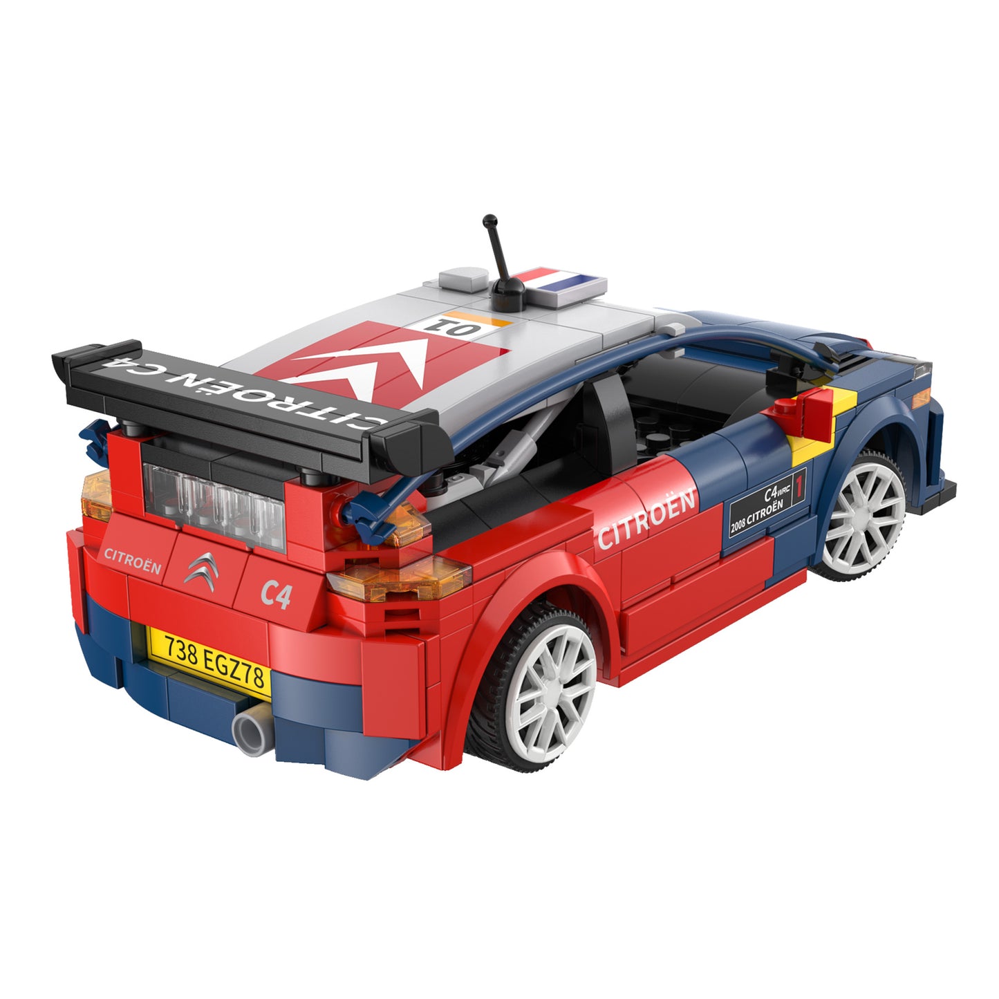 CaDA 2008 Citroën C4 WRC - 329pcs  C51078W