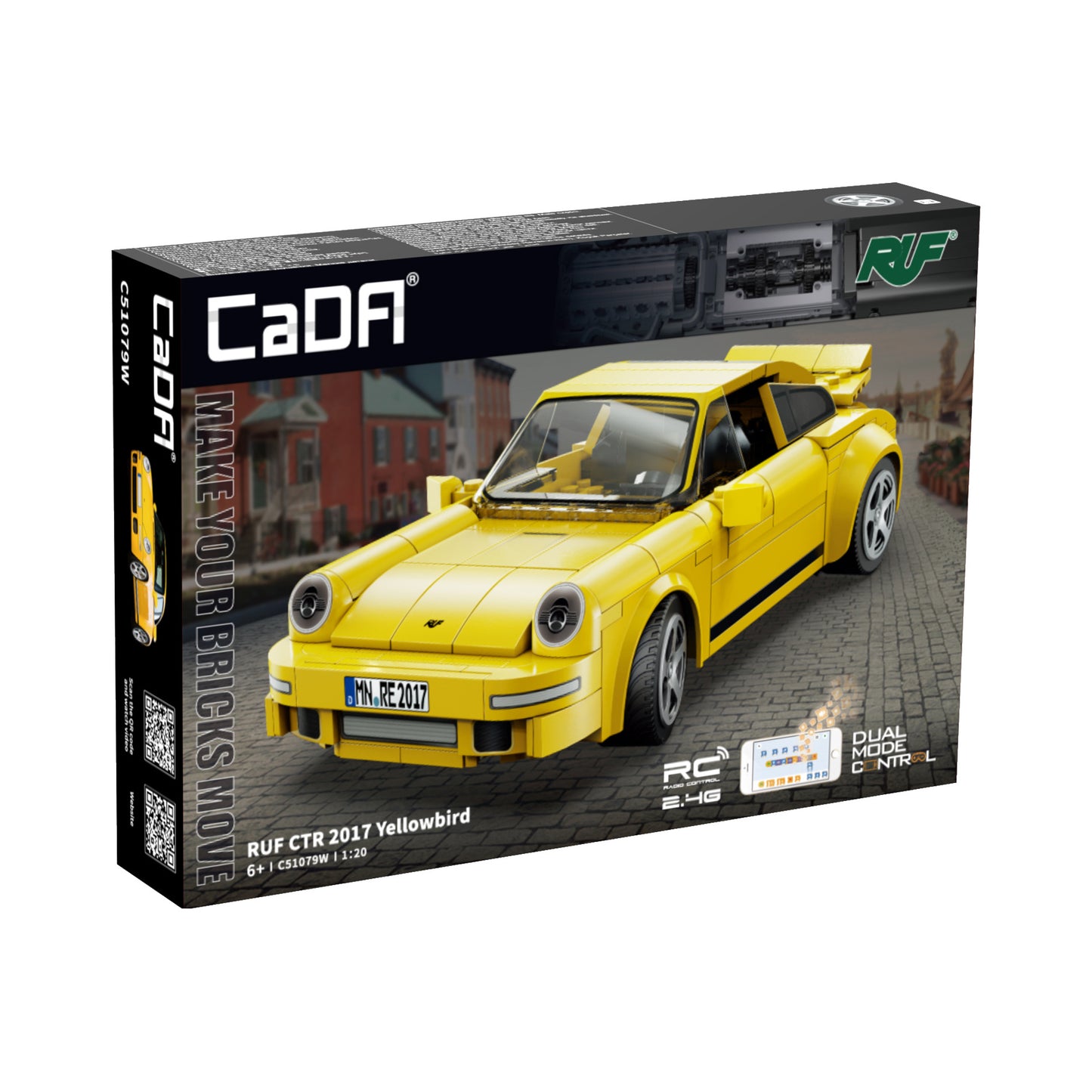 CaDA RUF CTR 2017 Yellowbird - 222 pcs  C51079W