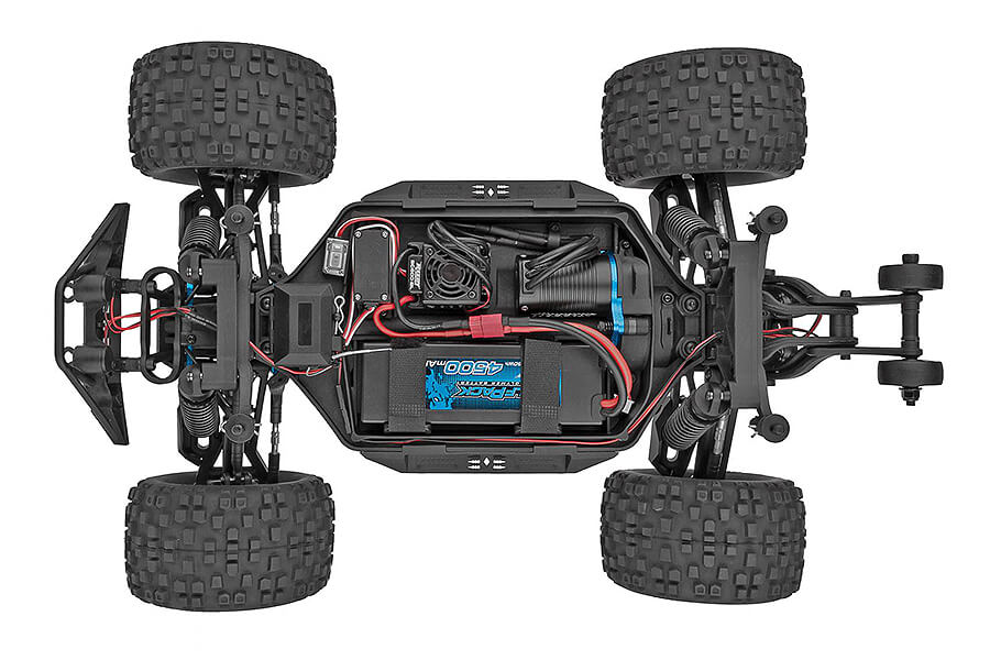 Team Associated Rival Mt10 RTR Truck Brushless W/3S Battery AS20518B (Shadow stock)