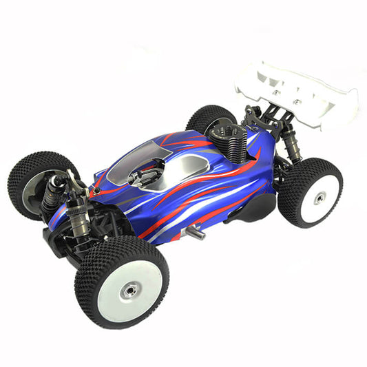Hobao HYPER SS 1/8 RTR BUGGY W/HYPER 21 3-PORT ENGINE HBSS-C21B (stock del fornitore)