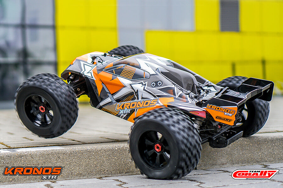 Corally Kronos XTR 6S Monster Truck 1/8 LWB Roller Chassis - Edizione 2022 C-00273 (stock ombra)