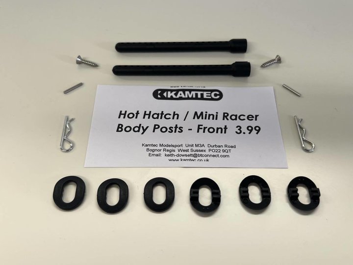 KAMTEC Hot Hatch / Mini Racer Front Body Posts