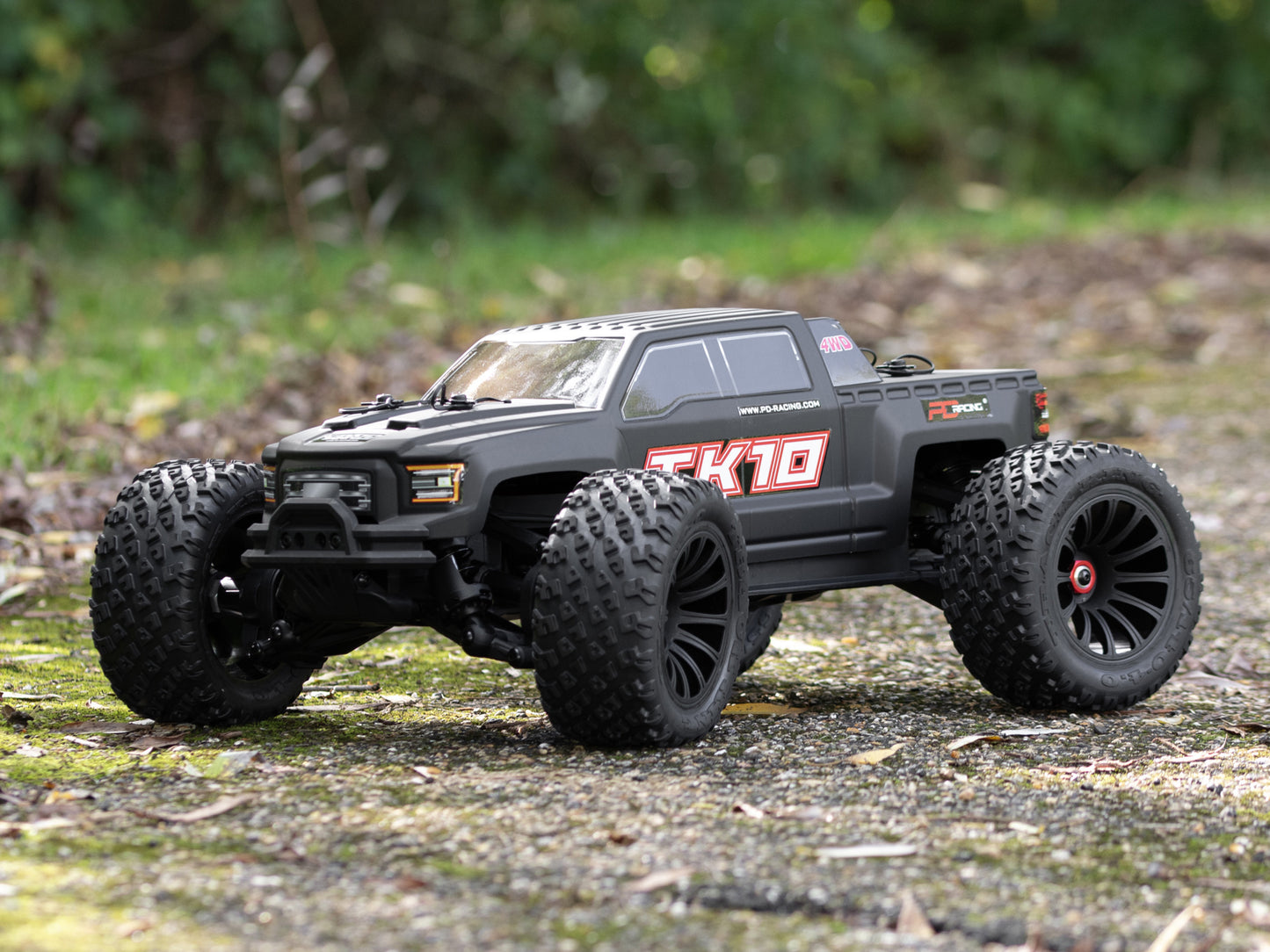 PD Racing TK10 Brushed Truck  PD860T  Black