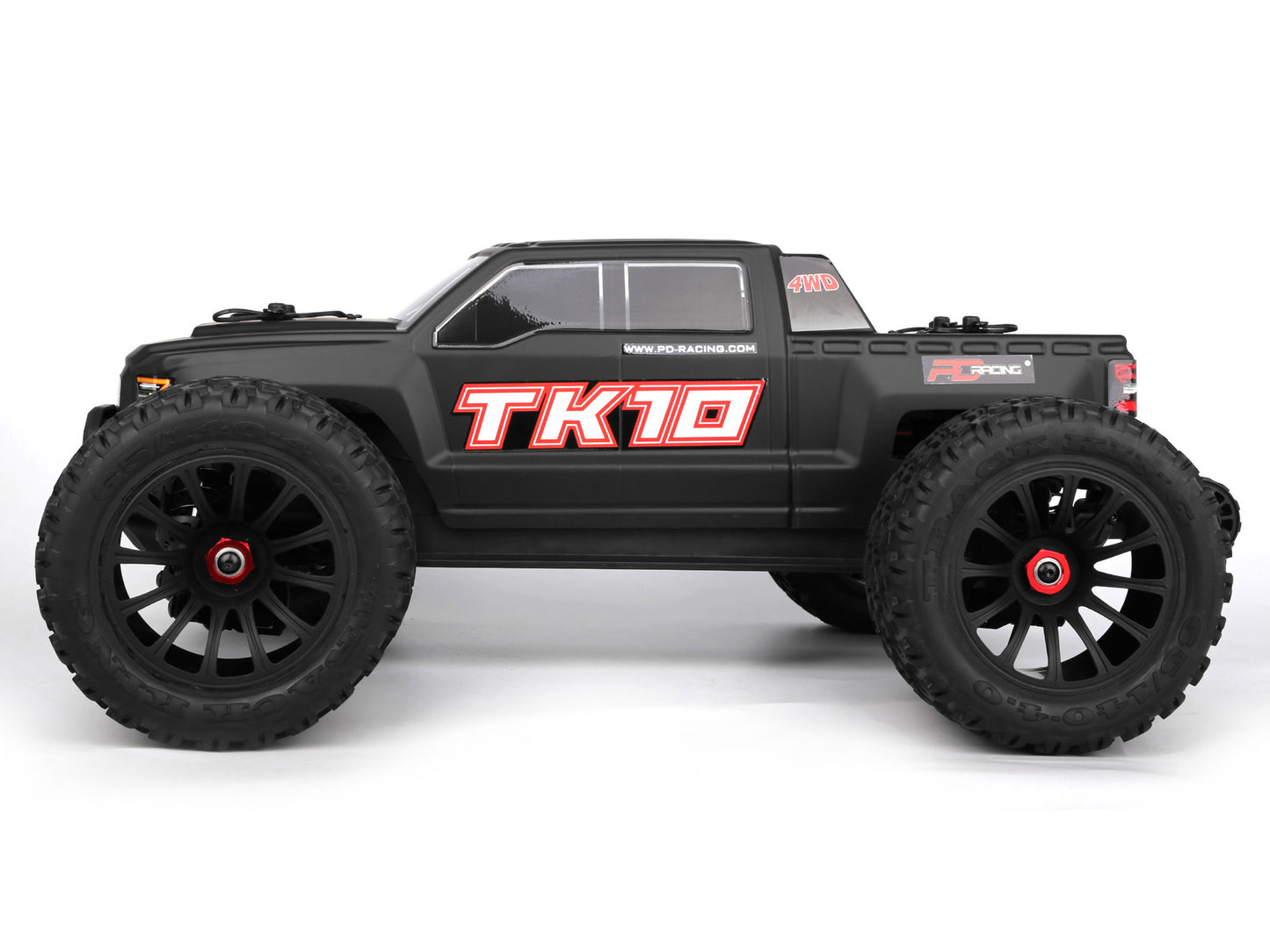 PD Racing TK10 Brushed Truck  PD860T  Black