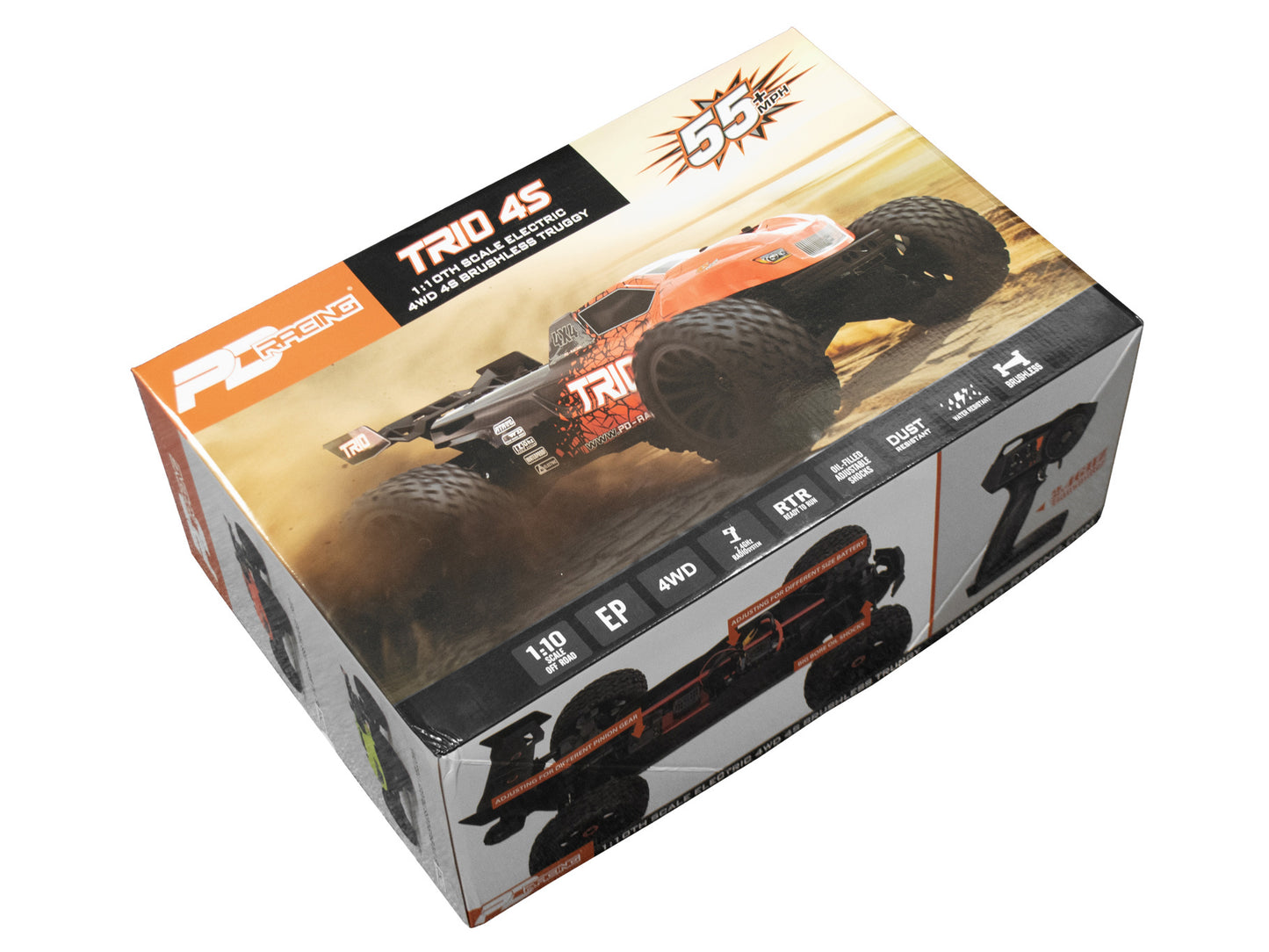 PD Racing TR10 4S Brushless Truggy 1:10   PD861R