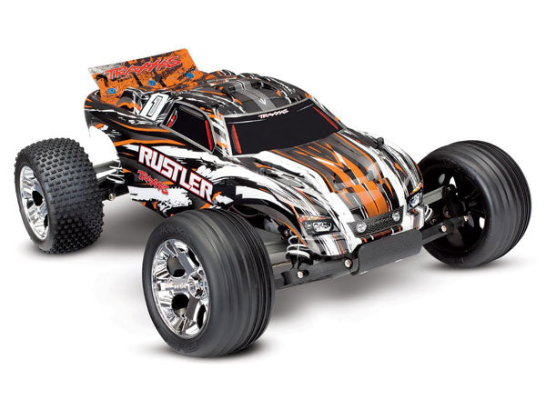 Traxxas Rustler XL-5 iD RTR - Oranje TRX37054-4-ORNG