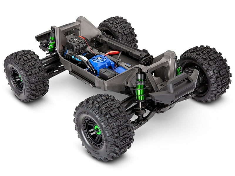 Traxxas Green Maxx 1:10 4X4 Monster Truck RTR elettrico senza spazzole TRX89086-4-GRN (STOCK SHADOW)