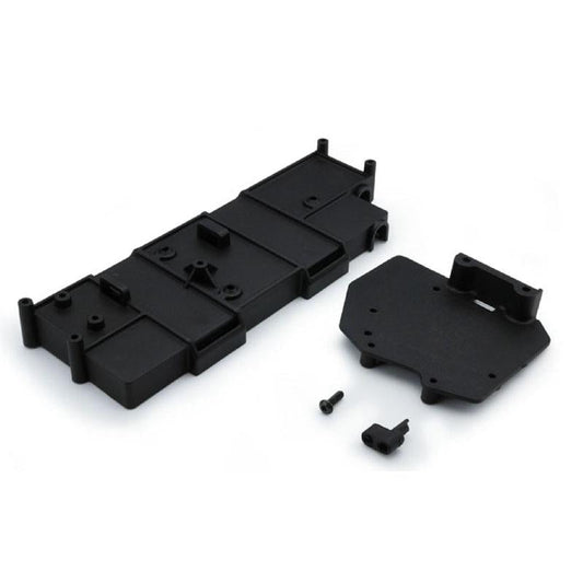 CARISMA 15829 SCA-1E BATTERY BOX + ESC MOUNT PLATE