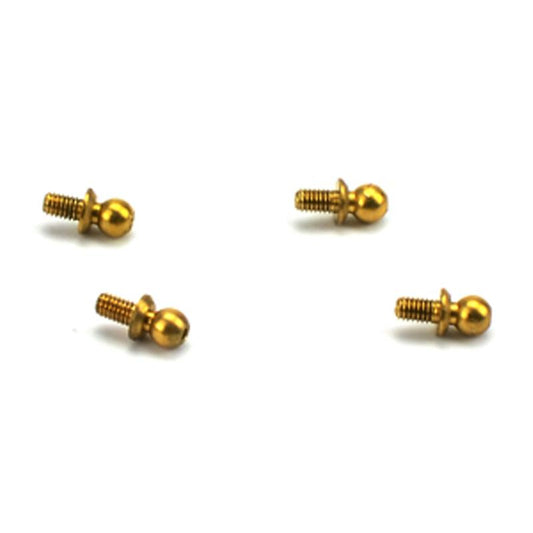 CARISMA MSA-1E 3.9 X3.95mm BALL STUDS SET (4)