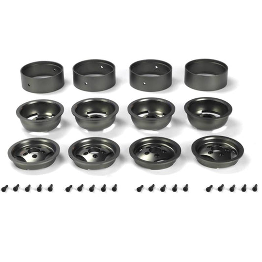 CARISMA 16122 SCA-1E 1.9 CNC Alum Beadlock Wheels for RR