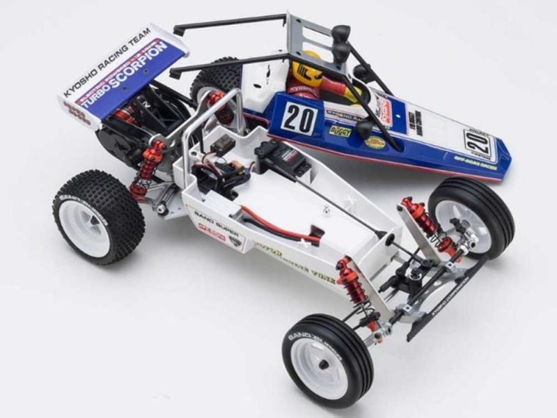 Kyosho Turbo Scorpion 2WD Kit 30616 (schaduwvoorraad, neem contact met ons op voor levertijd)