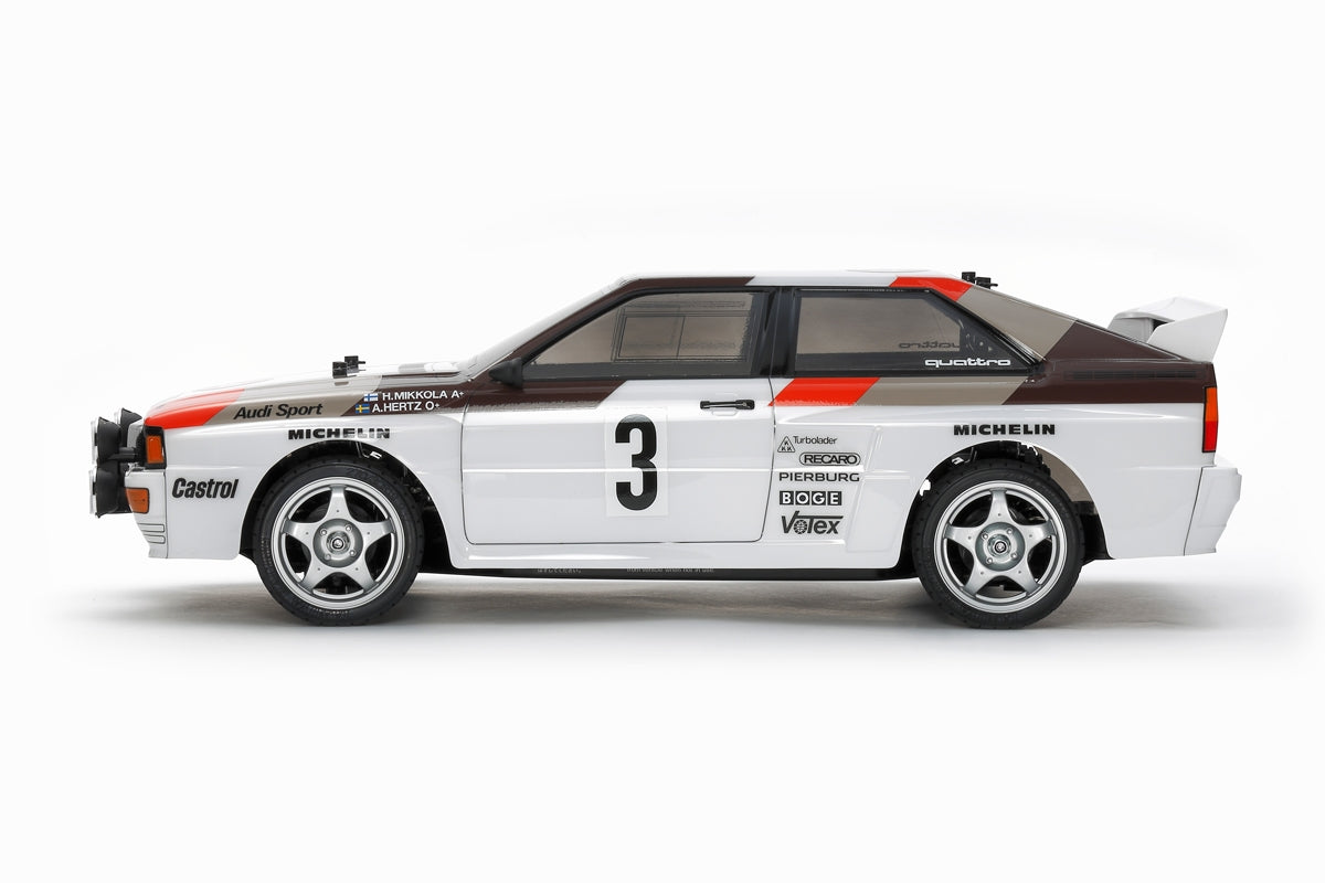 Tamiya Audi Quattro A2 Rally  TT-02 58667  (supplier stock - available to order)