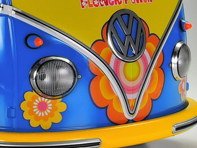 Tamiya VW Type 2 (T1) Pre-Painted Flower Power M-05 47453