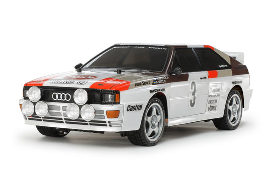 Tamiya Audi Quattro A2 Rally TT-02 58667 (stock del fornitore - disponibile su ordinazione)