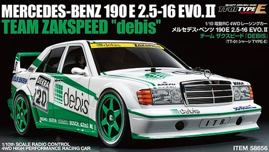Tamiya Mercedes-Benz 190E E2 ZakSpeed Debis Racing TT-01E 58656