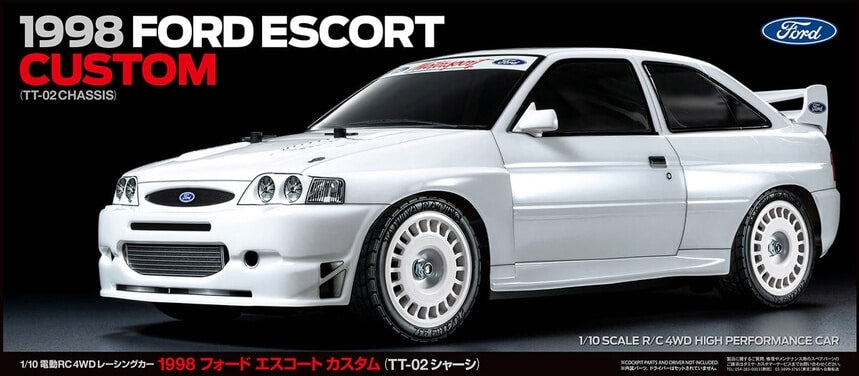 Tamiya Ford Escort Cosworth 1998 (TT-02) 58691