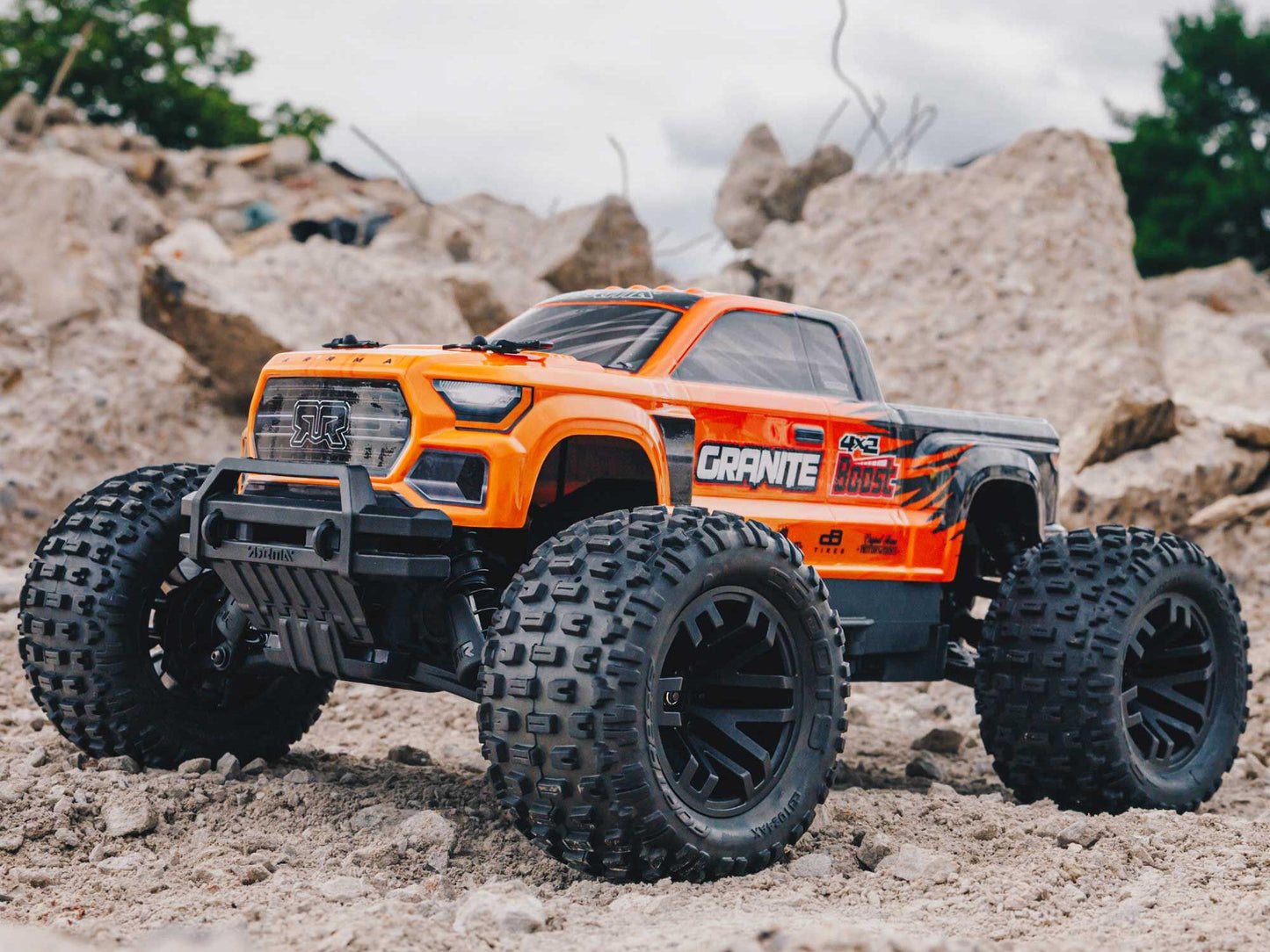 ARRMA Granite Boost 4X2 550 Mega 1/10 2WD MT Orange   ARA4102sv4t1 / Blue ARA4102sv4t2