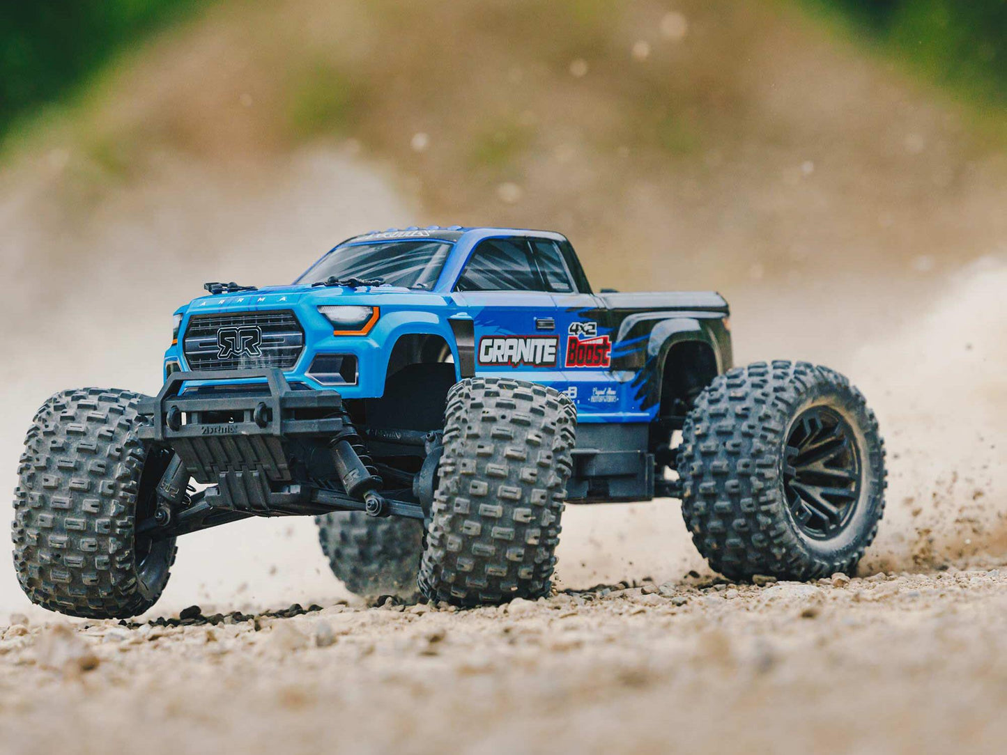 ARRMA Granite Boost 4X2 550 Mega 1/10 2WD MT Blauw ARA4102V4T2