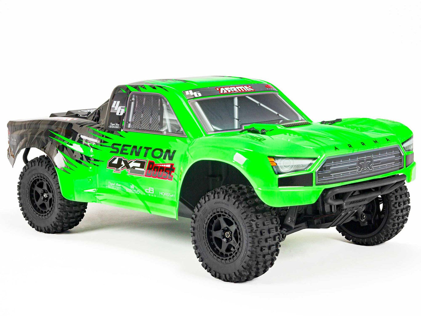 ARRMA Senton Boost 4X2 550 Mega 1/10 2WD SC Green with Battery & Charger  ARA4103SV4T1