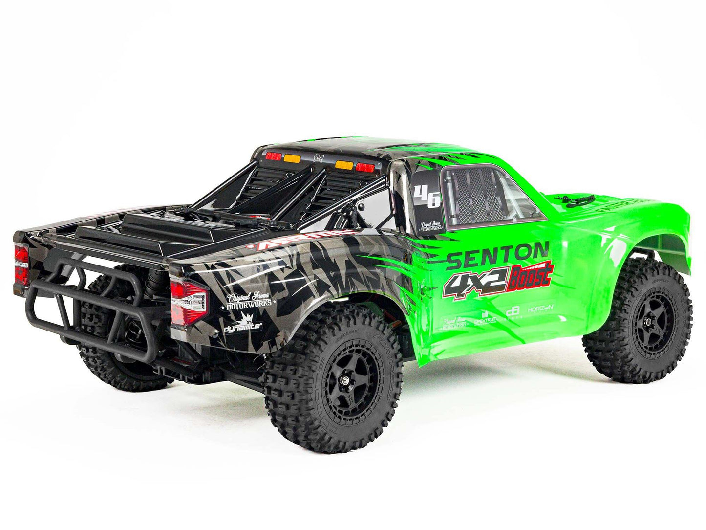 ARRMA Senton Boost 4X2 550 Mega 1/10 2WD SC Groen met accu en oplader ARA4103SV4T1