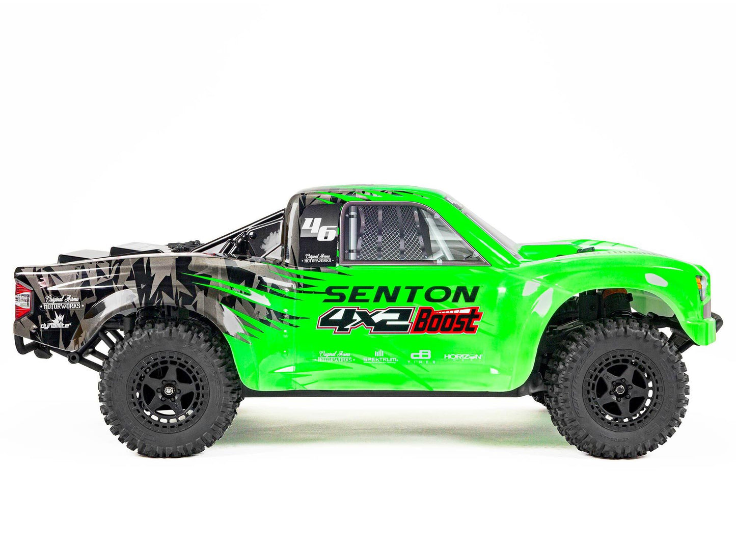 ARRMA Senton Boost 4X2 550 Mega 1/10 2WD SC Groen met accu en oplader ARA4103SV4T1