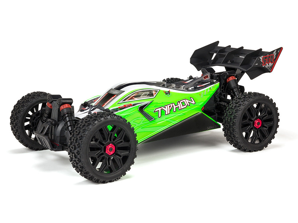 Arrma Typhon 4X4 MEGA 550 SLT3 Speed Buggy RTR Green w/ battery & charger ARA4206V3BI